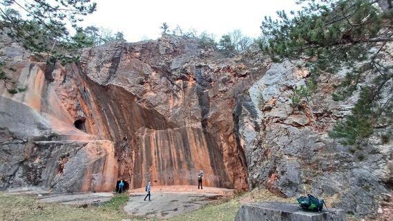 Foto von Lydia Pritzova entlang der Tour
