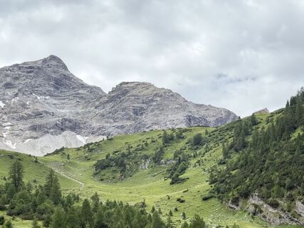 Photo de Norbert Herbig le long du parcours