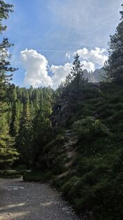 Foto von Mădălin entlang der Tour