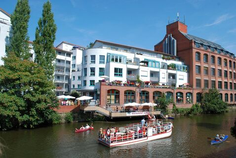 unterwegs an und auf der Weißen Elster