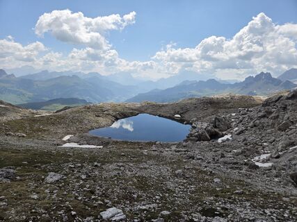 Foto von Gerti Bärnthaler entlang der Tour