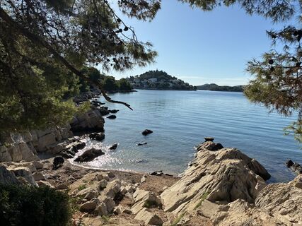 Zdjęcie z Brigitta Konrad wzdłuż trasy