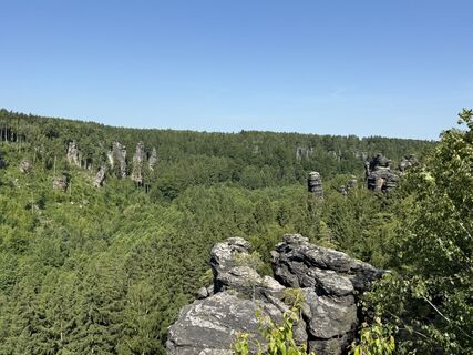 Foto von Norbert Herbig entlang der Tour