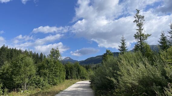 Foto von Angelika Warga entlang der Tour