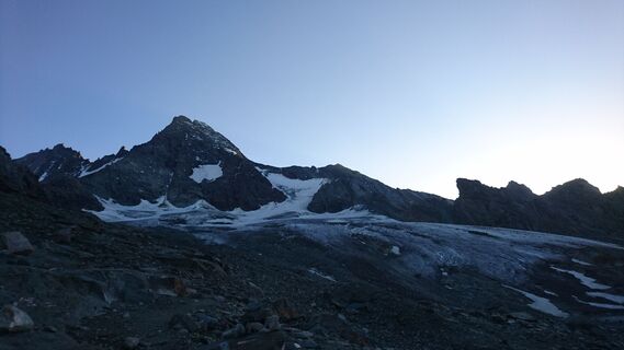Kurz vor dem Gletscher Richtung Adlersruh