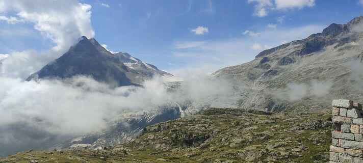 Photo de Marco Crepaldi le long du parcours