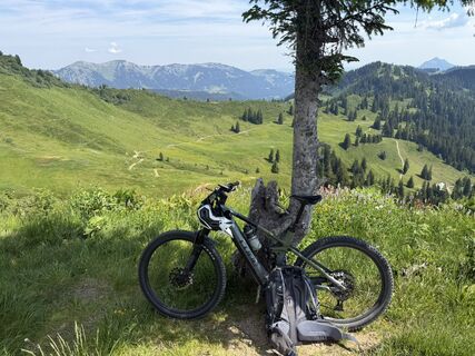 Foto von Robert Dolp entlang der Tour