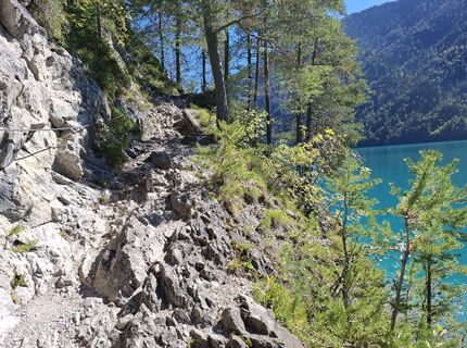 Photo de Johanna Amlacher le long du parcours