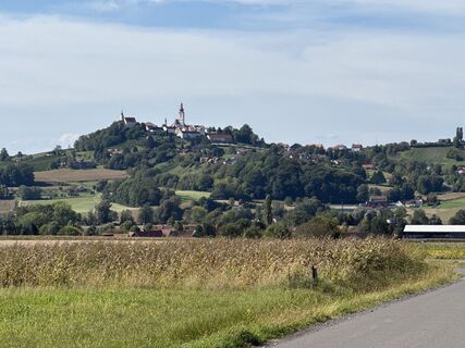 Photo de Helmut Schellmann le long du parcours