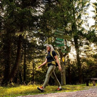 Wanderer Suhler Ausspanne Rennsteig