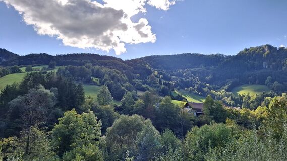 Foto von Márti entlang der Tour