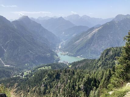 Foto von Marilena Locatelli entlang der Tour