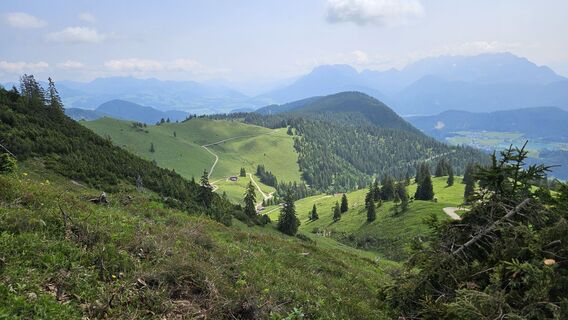 Photo de Christian Thomas le long du parcours