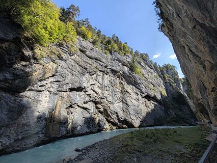 Foto von Mark Neill entlang der Tour