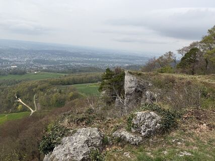 Foto von Astrid entlang der Tour