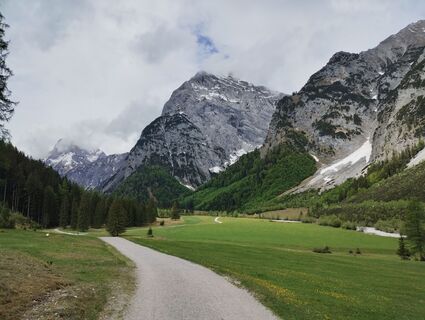 Foto de Josef Kauschinger a lo largo del recorrido