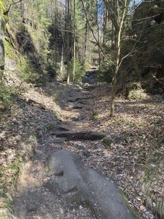 Foto von Steffen Kiesel entlang der Tour