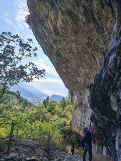 Foto von Marco Aufenberg entlang der Tour