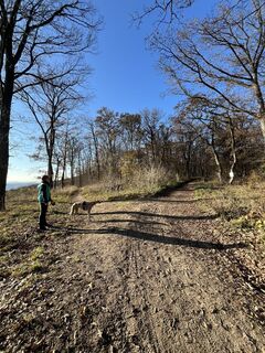 Foto de Tuti Dugovics a lo largo del recorrido