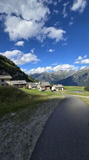 Foto von Sandro Hüppi entlang der Tour