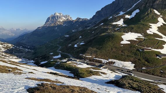 Photo de Robert Ruckstuhl le long du parcours