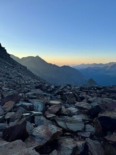 Zdjęcie z Christian Hebenstreit wzdłuż trasy