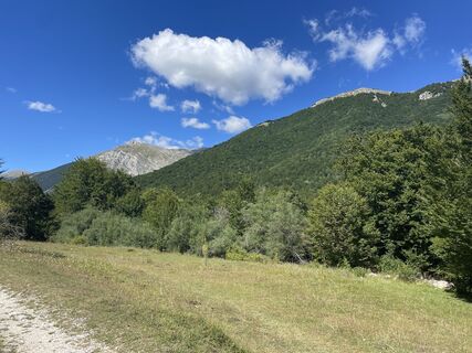 Foto von Elio entlang der Tour