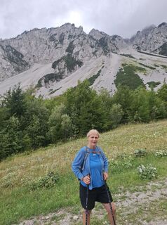 Zdjęcie z Andi wzdłuż trasy
