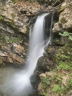 Foto von Monica Bagge entlang der Tour
