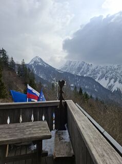 Foto von Miha Gros entlang der Tour