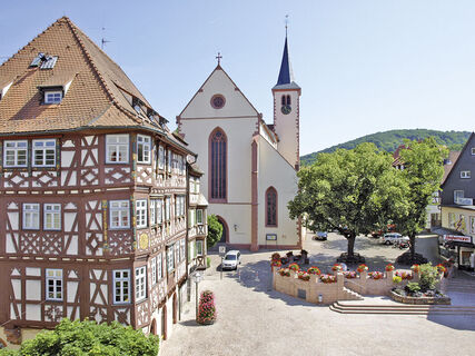 Das Palm'sche Haus aus der Spätrenaissance in Mosbach