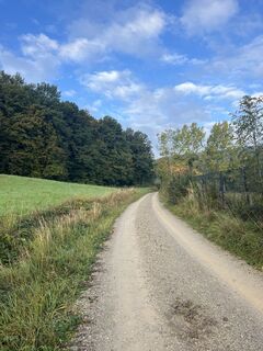 Photo de Roman Embacher le long du parcours