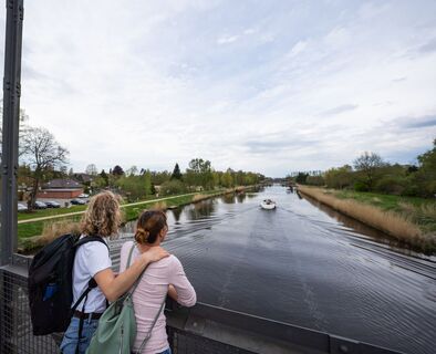 Berkenthin Aussicht auf Kanal