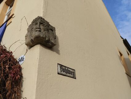 Hohlweg Radebeul Wandfries