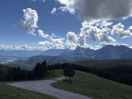 Foto da Heinz Sperl lungo il tour