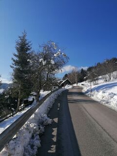 Foto de Dagmar Hofer a lo largo del recorrido
