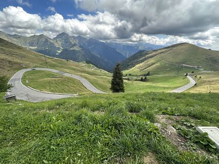 Foto von László Batki entlang der Tour