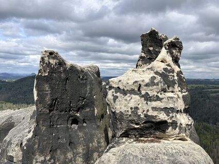 Foto von Norbert Herbig entlang der Tour