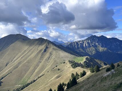 Zdjęcie z Gabriele Gach wzdłuż trasy