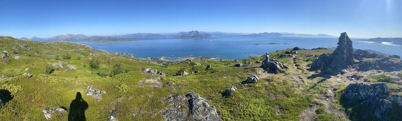 Fotografia z Franz Steiner na trase