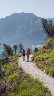 unterwegs am Gaisalmsteig in Richtung Pertisau