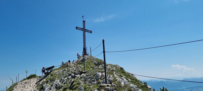 Photo de Lukas le long du parcours
