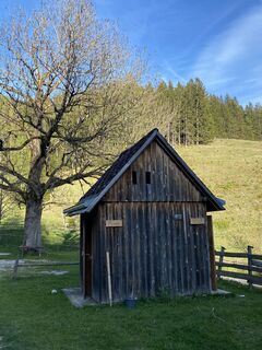 Photo de Friedrich Schlager le long du parcours