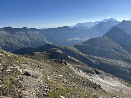 Photo de Elisabeth Stögmüller le long du parcours