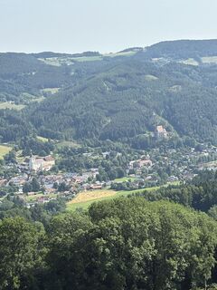 Zdjęcie z Irene Krammer wzdłuż trasy