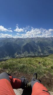 Foto van Florian Lukasser langs de tour