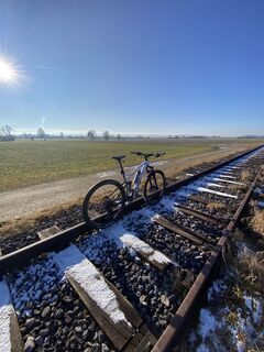 Foto de Sven Krieblin a lo largo del recorrido