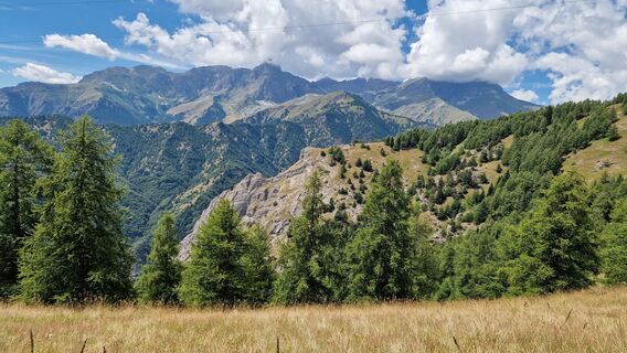 Foto von Fabrizi Mellano entlang der Tour