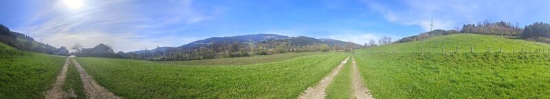 Foto von Sonja Enzenhofer entlang der Tour