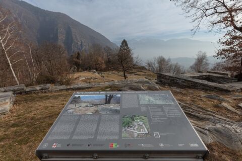 Prähistorische Befestigungsanlage von Tegna